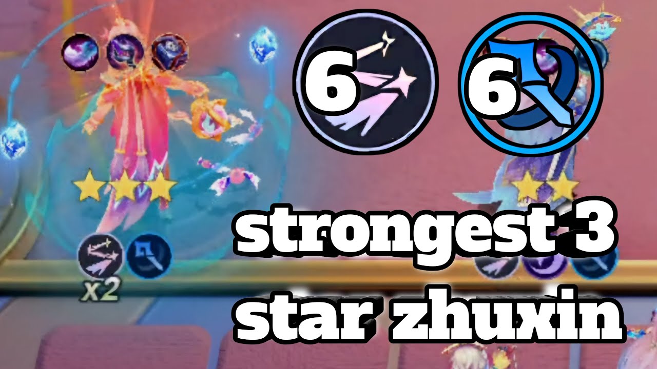 The strongest 3 star Zhuxin 6mage 6luminexus ||magic chess go go