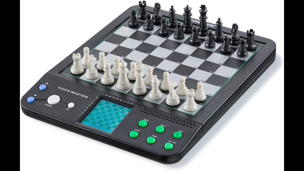Electronic Chess and Checkers Set with 8-In-1 Board Games, For Kids To Learn and Play