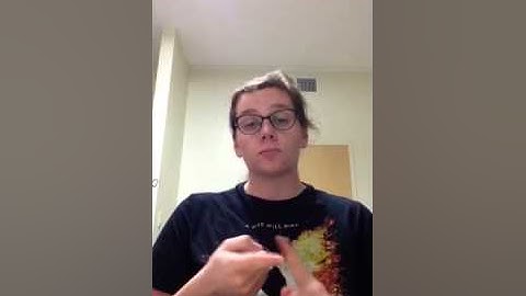 ASL Expressive Video 2