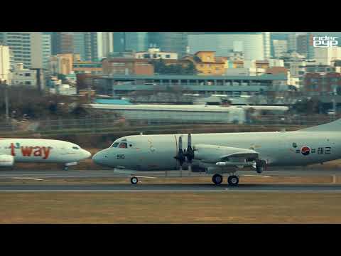 해군 P-3C 대잠초계기 제주공항 이륙/Take off ROK <strong>NAVY</strong> P-3C in Jeju <strong>Airport</strong>[ridereye]