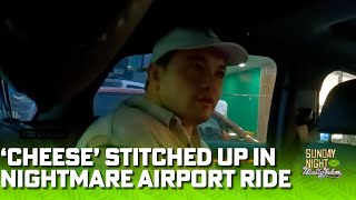 Drivin' Em Crazy | Brandon Smith gets stitched up on ride from the Airport