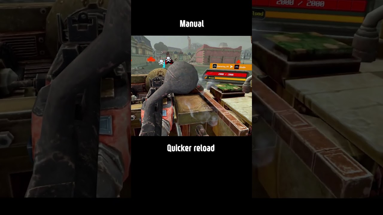 Reload comparison - World War Toons: Tank Arena VR