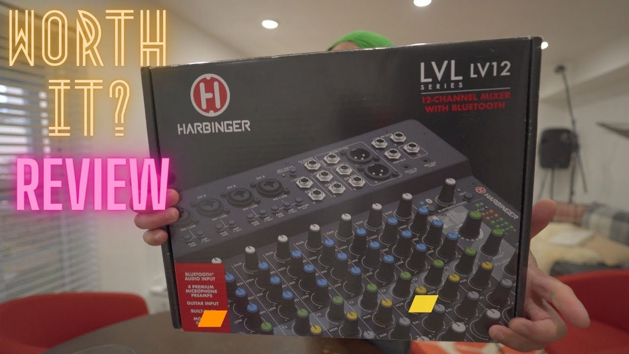 Harbinger LVL LV12 Mixer 2024 Review YouTube