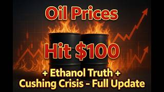 Oil Prices Hit $100 + Ethanol Truth + Cushing Crisis – Full Update