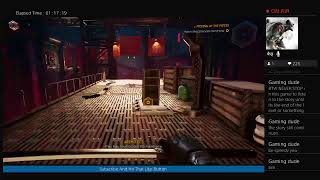 Playing GhostRunner for the first time!!