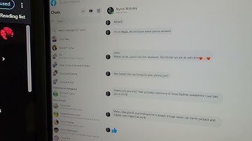 Facebook Messenger not showing my messages until searched?