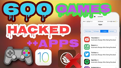 Get 600 HACKED Games , ++Apps AND More Free WITHOUT JAILBREAK OR COMPUTER