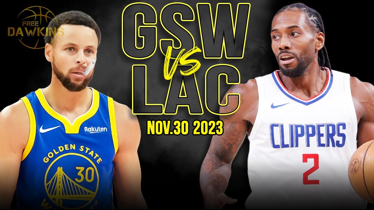 Golden State Warriors vs. Los Angeles Clippers FREE LIVE STREAM (12/14/23):  Watch NBA online