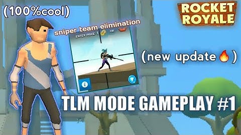 Rocket Royale - Time Limited Mode Gameplay #1 (new update🔥) (100%cool)