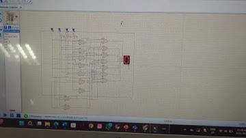 Combinational Logic Circuit to Display Numbers on 7-Segment Display | Digital Logic Project