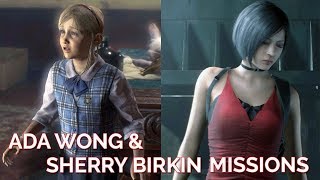 Resident Evil 2 Remake - Ada Wong And Sherry Birkin Missions Walkthrough
