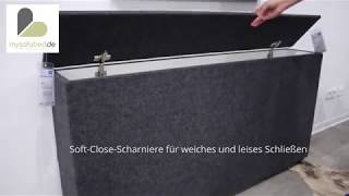 STAURAUMBOX - Bettkasten mit Rollen von sofaplus - mysofabed.de