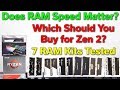 Does RAM Speed Matter? — Which Should You Buy for Zen 2? — 7 RAM Kits Tested