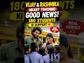 Vijay Deverakonda ❤️ Rashmika Good News | 180 Students Ki Support 🔥 | Heart Touching Story