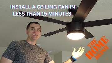 How to Install a Ceiling Fan from Home Depot!