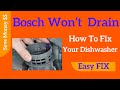 Bosch Dishwasher E18 Error Code: Fix Guide