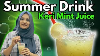 Summer Drink |Keri Mint Juice |Summer Vibes | Refresing Drink |pakistani video |karachi Food