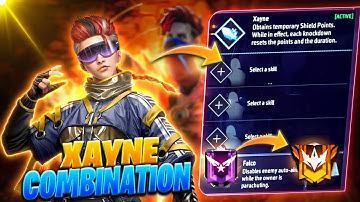 Xayne Character Combination 2024 | Br & Cs Rank Best Character Combination In Free Fire @Rakus118