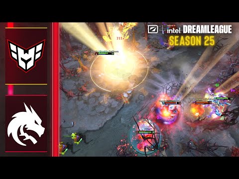 ГРУППОВОЙ ЭТАП! Team Spirit vs Heroic - ЛУЧШИЕ МОМЕНТЫ - DreamLeague Season 25