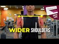 6 BEST Exercise For WIDER Shoulders - Dante Labs
