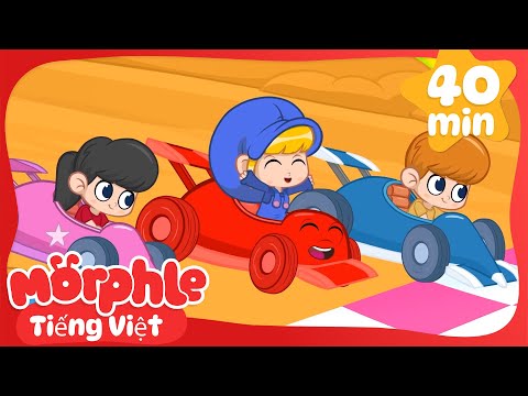 Xe Đua Tuyệt Diệu Của Morphle | Morphle | Morphle Tiếng Việt | Phim hoạt hình giáo dục thiếu nhi