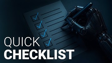 Quick Checklist For Great Data Collection