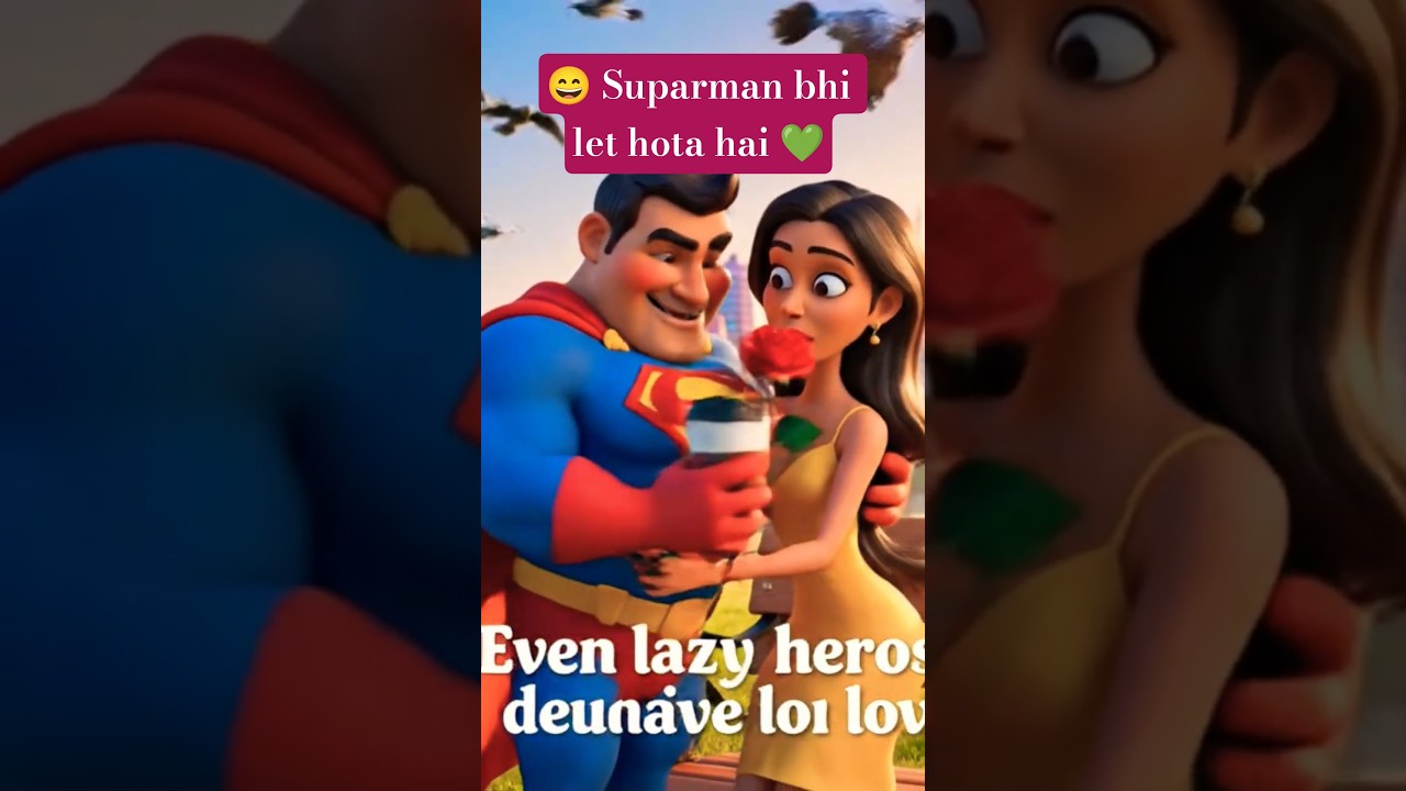 Bhojpuri superhero finally meets his girl 😍 | Funny 4K Animations ..