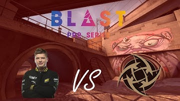 POV - s1mple (Na`Vi)(27-13) vs NiP / overpass / Blast Pro Series Lisbon 2018