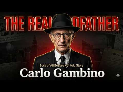 The Real Godfather: Carlo Gambino's Untold Story – From Sicilian Immigrant to Boss of All Bosses