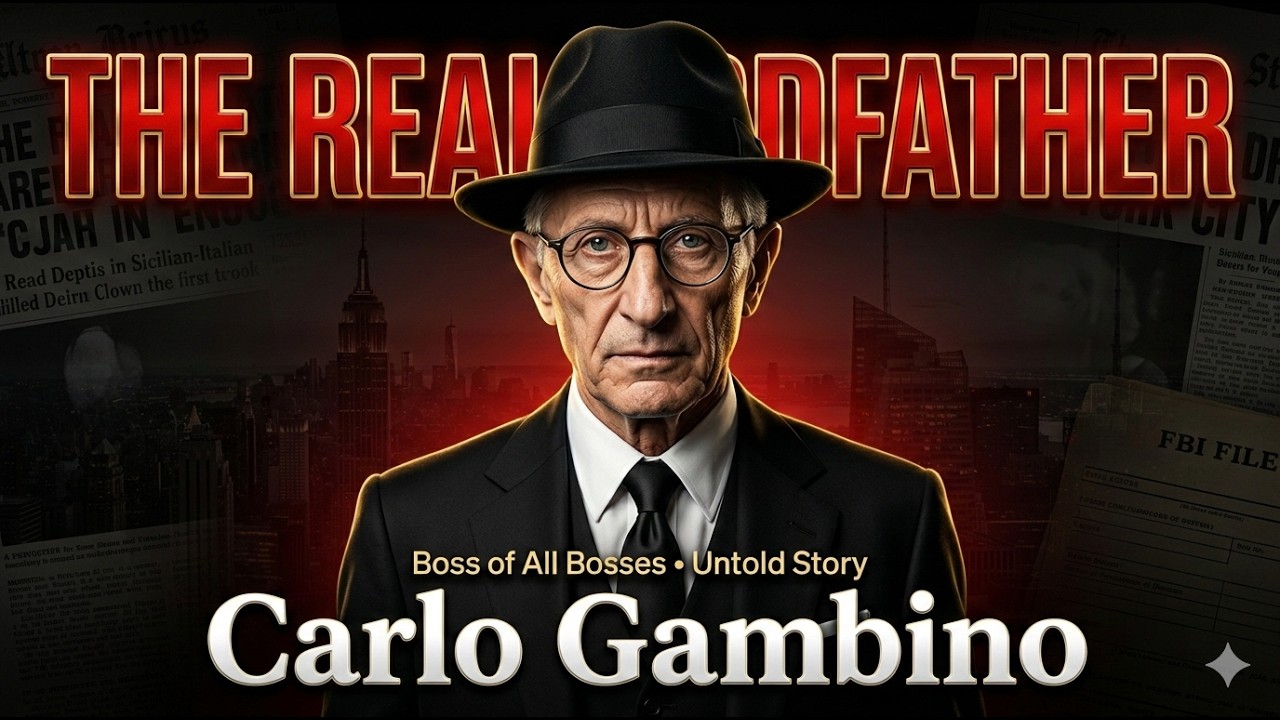 The Real Godfather: Carlo Gambino's Untold Story – From Sicilian Immigrant to Boss of All Bosses
