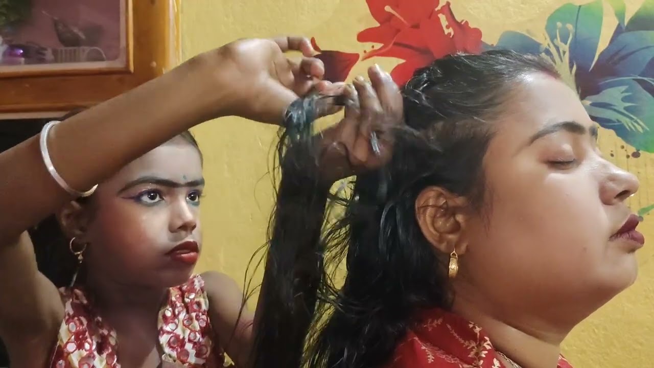 Asmr Hairstyle Roleplay with My Sister