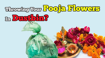 Hoe je Pooja-aanbiedingen op de juiste manier weggooit