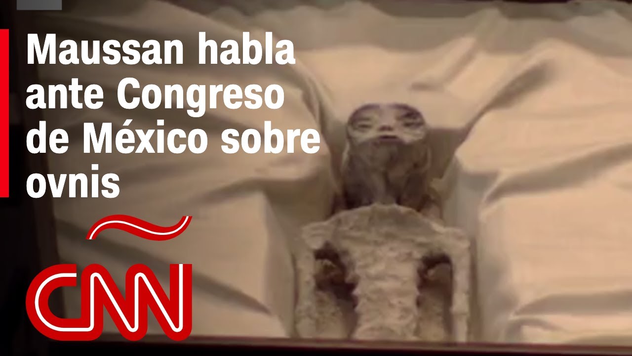 Jaime Maussan presenta “seres no humanos" ante Congreso de México