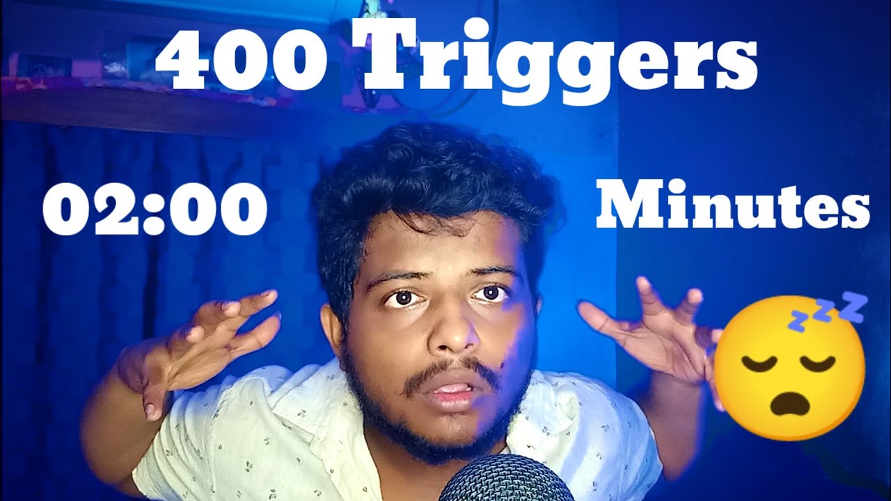 ASMR 400 TRIGGERS IN 2:00 - YouTube
