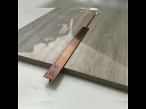 Video: T-shaped Metal Profile: Steel And Brass T-profiles, Galvanized And Others For Tiles And Laminates, GOST
