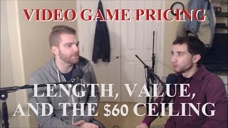 Pricing In Video Games: Length, Value, and the $60 Ceiling