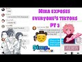 Mina exposes everyone's tiktoks||Pt 3|| bnha texts