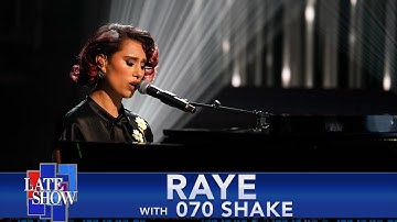 “Escapism.” - RAYE with 070 Shake