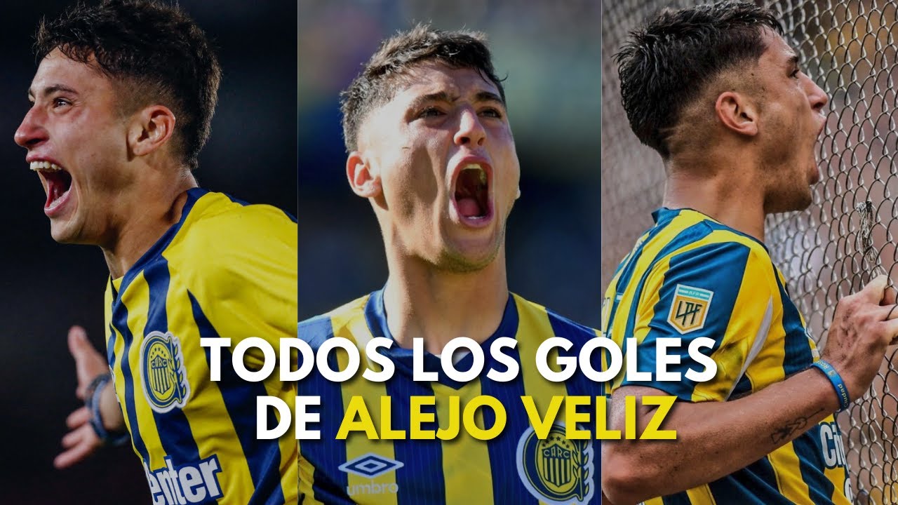 TODOS LOS GOLES DE ALEJO VELIZ EN ROSARIO CENTRAL