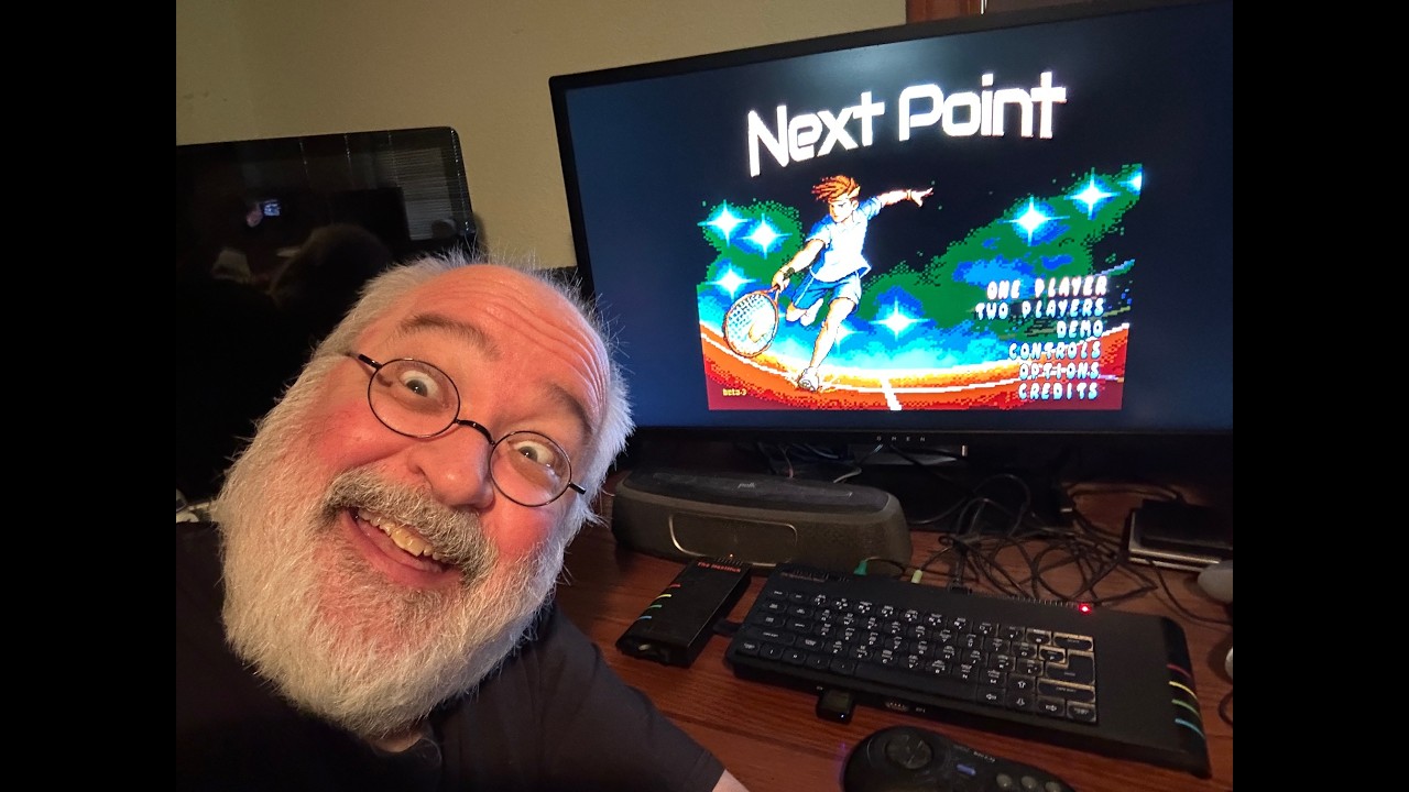 Next Point - NEW Sinclair ZX Spectrum Next Game - Coming Soon