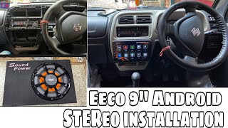 Eeco Android player Installation | Underseat woofer & Speaker | Eeco Modified