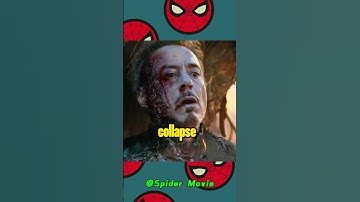 Thumbnail of Do you know why Iron Man ignored Peter on his deathbed?#movie #marvel