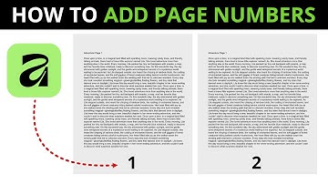 How To Add Page Numbers In Affinity Layout Studio