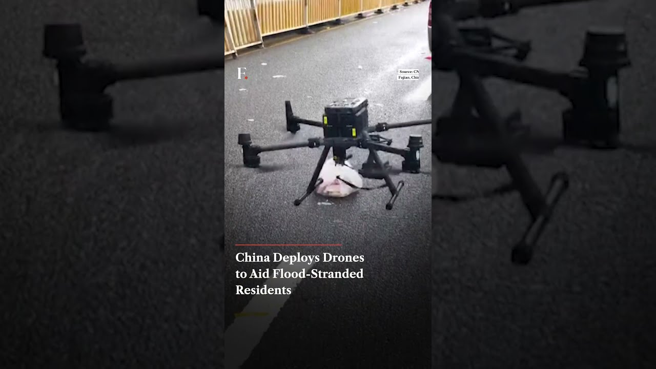 China Deploys Drones To Aid Flood Stranded Residents | N18G thumbnail