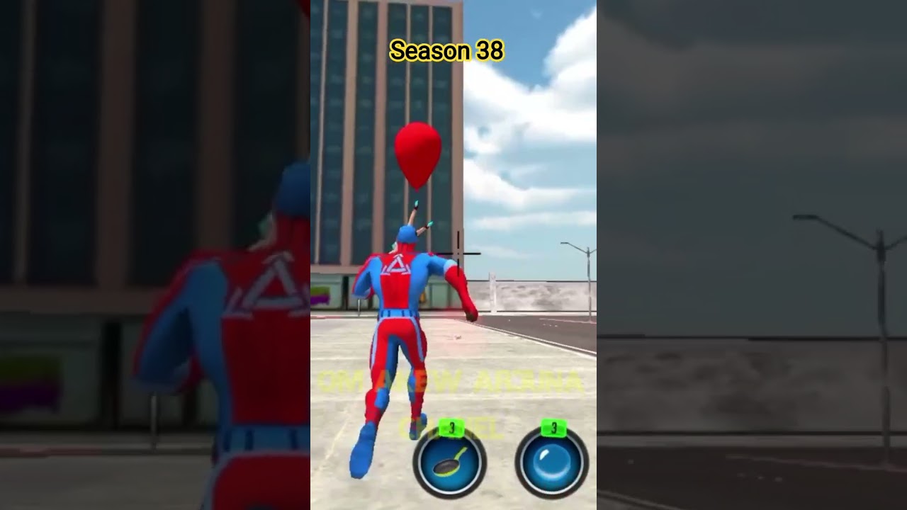 Season 38 SPIDER ROPE HERO GAME PLAY IN CITY | GAMEPLAY ANDROID IOS | MISISION CRIMINAL 38