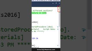 SPLIT Window – SQL Server Management Studio Tip