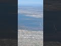 vista Imprecionante de san Diego CA Aterrisando en Tijuana BC