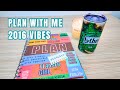 Plan with me come nel 2016 | torno a decorare l’agenda