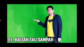 Green screen meme (ini sampah)