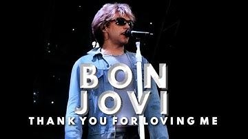 Thumbnail of Bon Jovi - Thank You For Loving Me (Live)